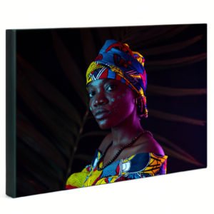 Glossy Canvas on Stretcher Frame